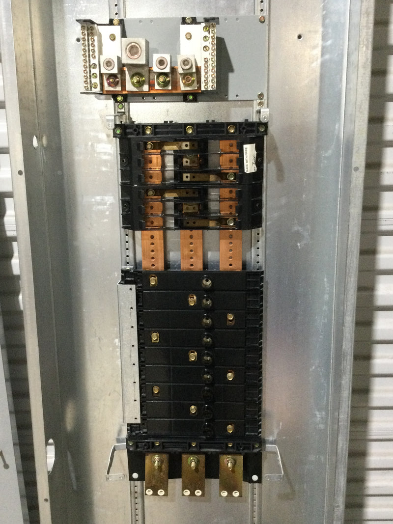 GE General Electric AQF3124CBX 400 Amp Main Breaker Panelboard 208y/120V 3 Phase 42 Circuit 76" x 20"