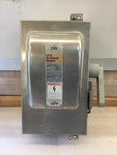 ITE NF351SS/CH 3 Phase 30A 600VAC Stainless Steel Non Fused Heavy Duty Enclosed Safety Switch Type 4 Enclosure