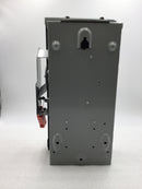 Siemens HF321NR Disconnect Fused Safety Switch 30A 3 Pole 240V 4W Nema Type 3R