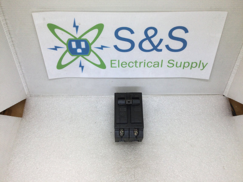General Electric THQL2120 20 Amp 2 Pole 120/240V Circuit Breaker - Printed Face