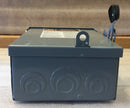 Square D D221NRB 30 Amp 2 Pole 120/240V Fused General Duty Safety Switch