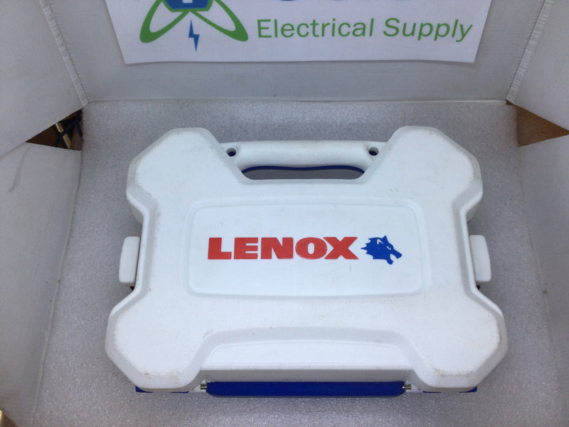 Lenox 30856C600L 9 Pc Electricians Hole Saw Kit - Holder Only