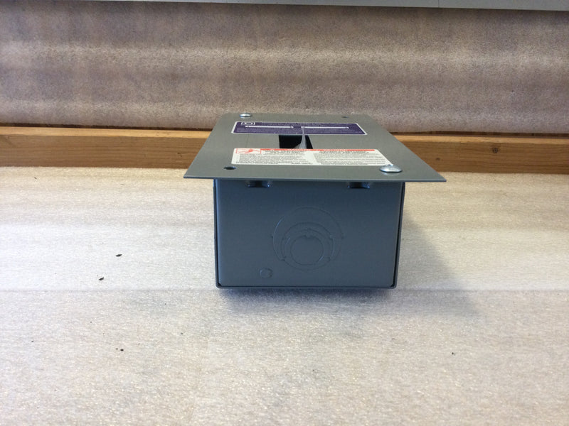 Square D HomeLine HOM2-4L70F 70 Amp 120/240V Indoor Load Center 2-Spaces 4-Circuits Series 002