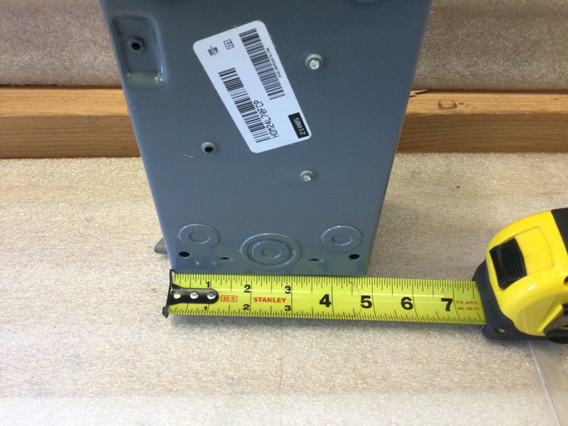 Square D HomeLine HOM2-4L70F 70 Amp 120/240V Indoor Load Center 2-Spaces 4-Circuits Series 002