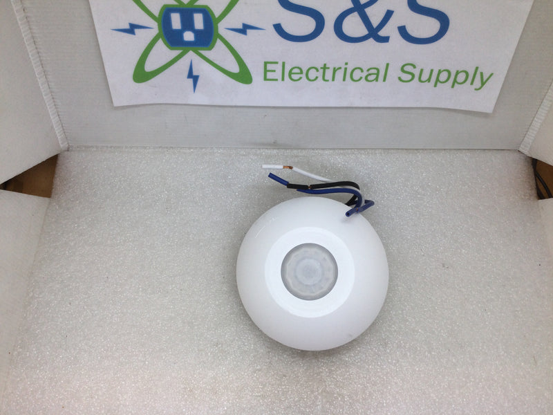 Leviton ODCOS-I1W Ceiling Mount Occupancy Sensor 120VAC 60Hz 8.3A Indoor Use Only