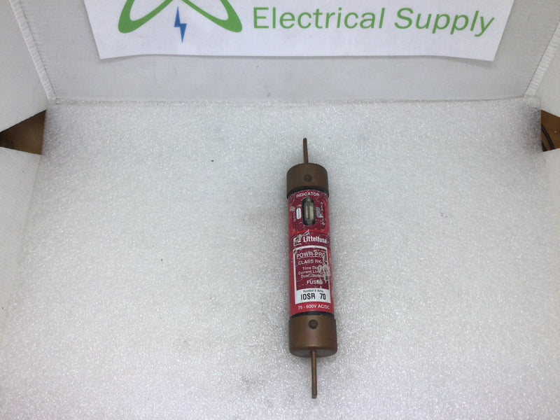 Littlefuse IDSR70 70 Amp 75VAC-600VAC Class RK-5 Time Delay Fuses