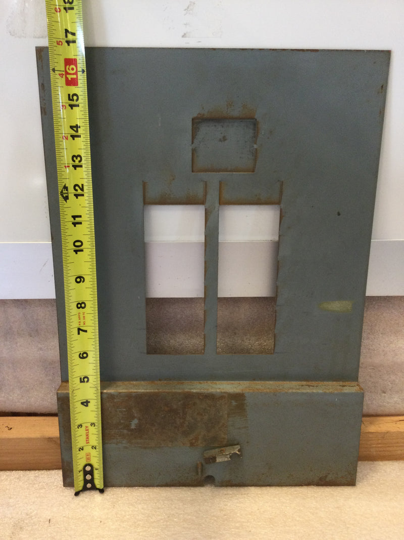 GE General Electric 125 Amp 14/21 Space Dead Front 17" x 12"