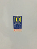 Square D 600 Amp 600V 3Ø Nema1 Disconnect Hu-366, 3 pole