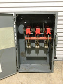 Square D 600 Amp 600V 3Ø Nema1 Disconnect Hu-366, 3 pole