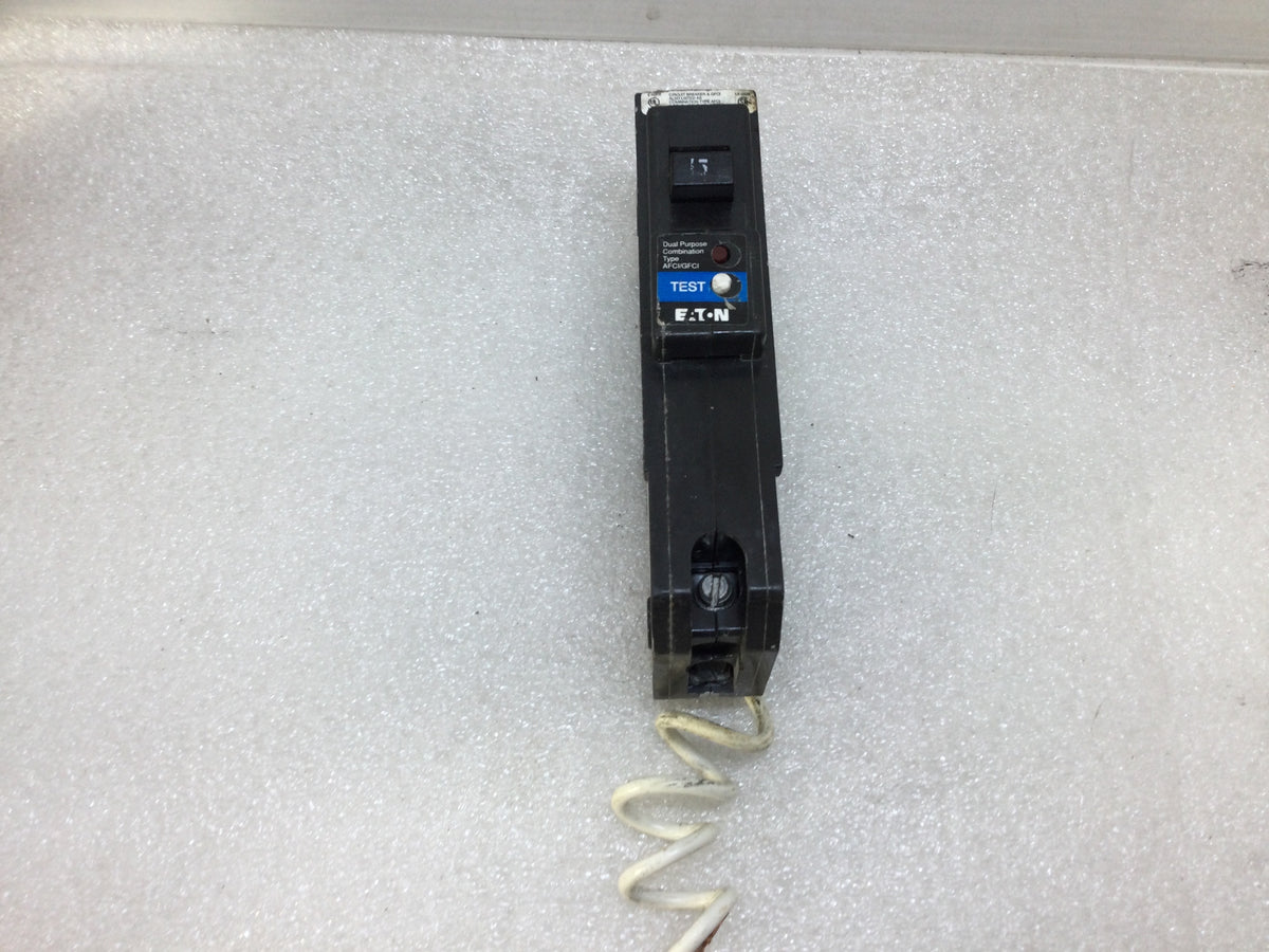 Type BR 15-Amp 1-Pole Dual Function AFCI/GFCI Circuit Type BR 15-Amp 1-Pole Dual Function AFCI/GFCI Circuit