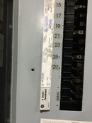 GE AQF3301AB Panelboard 125 amp 120/208 Volt 3Ø 4W 30 spaces, THQB