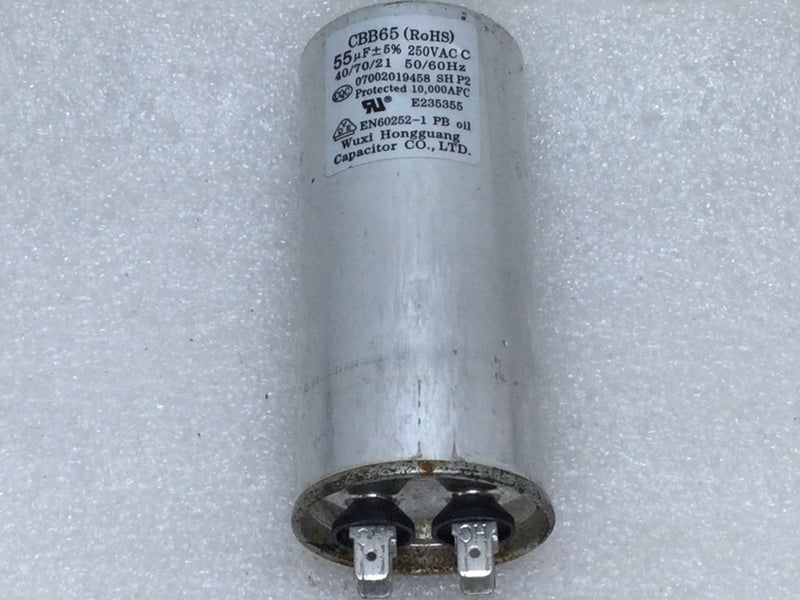 CBB65 55uF +/-5% 250V 50/60 Hz Capacitor