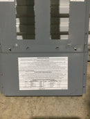 Square D NQ442L2 42 Space 3Ph MLO 225A 240VAC-48VDC Type NQ Panelboard Interior and MH38 Can Needs Cover