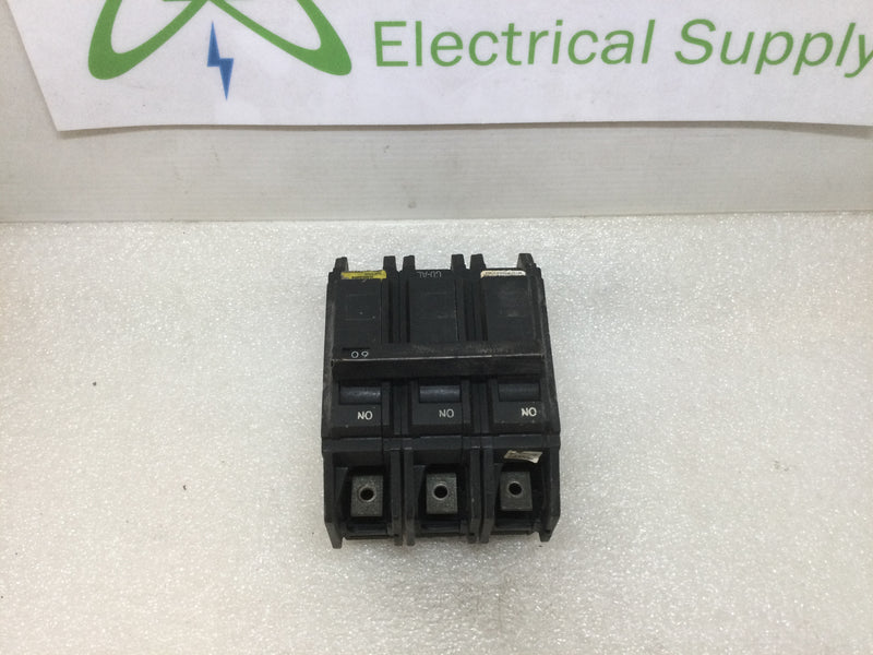 GE General Electric THQC32060WL 3 Pole 60 Amp 240 Volt Line/Load Lugs Circuit Breaker