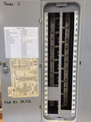 General Electric TL42422C 225A 3 Phase 42 Circuit Main Lug Load Center 208Y/120VAC