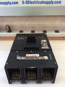 ITE/Siemens JL63F400 3 Pole 400A Max 600VAC Adjustable Trip Set 300A Type JL Circuit Breaker