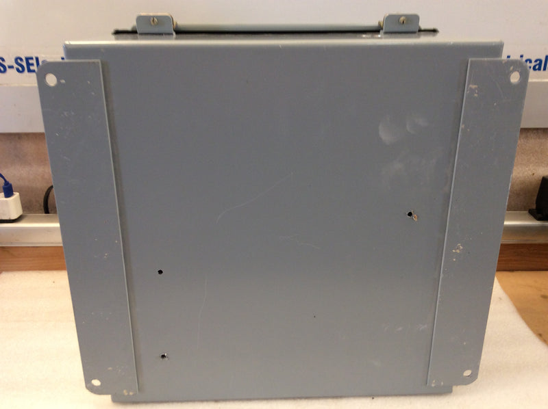 Hoffman A-1212CH 12" x 12" x 6" Hinged Cover Nema3R Junction Box (Used)