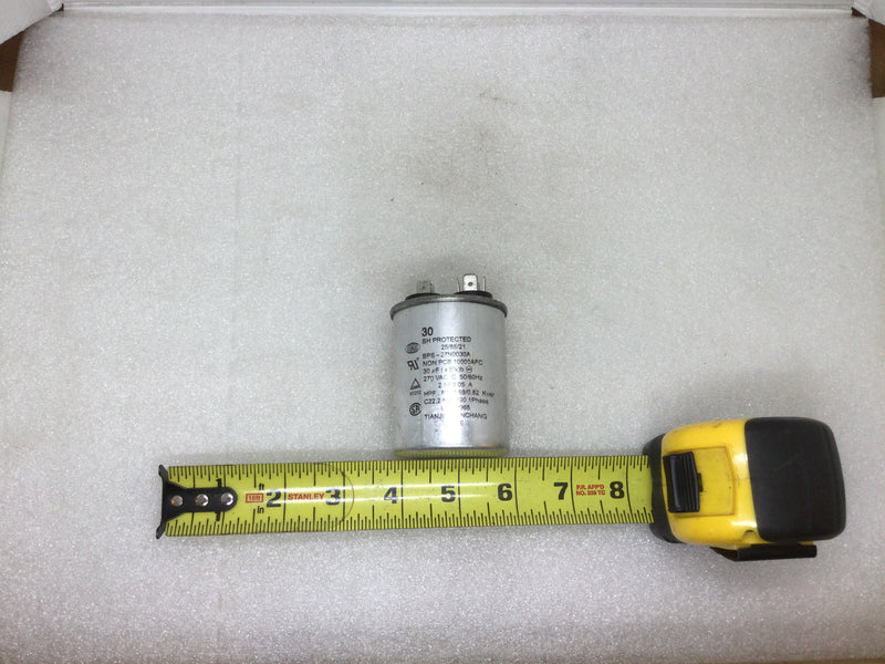 Capacitor Bps-27n0030a 30uf +/-5% 270v 50/60hz Lr112965