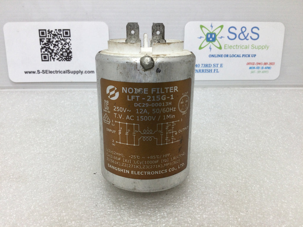Noise Filter Capacitor Lft215g1 Dc2900013h 250v 12a 50/60hz