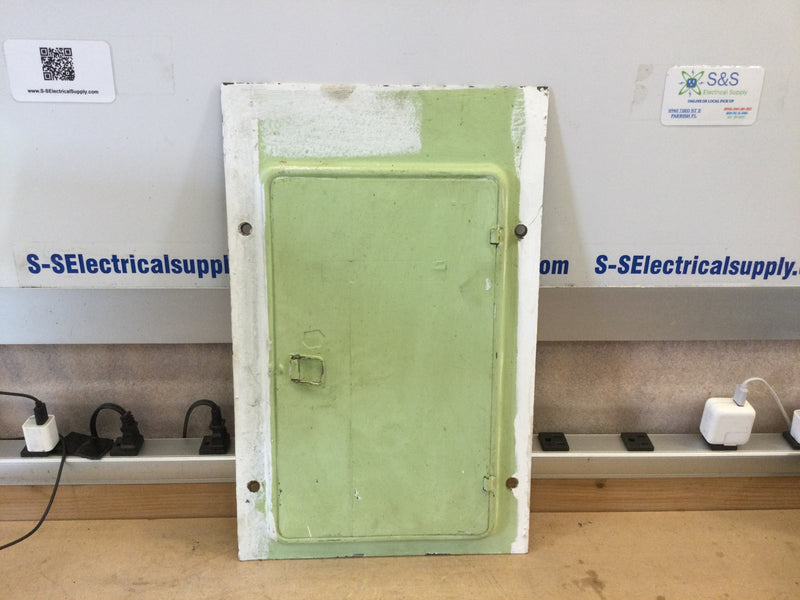 Fpe Federal Pacific Electric Cat No.1008 100amp 120/240v T275010 Panel Door Cover