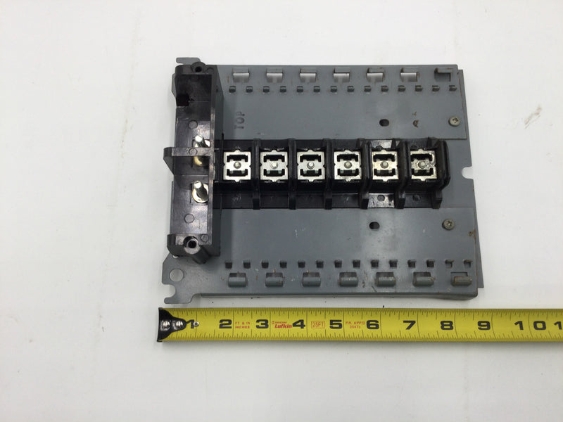 Federal Pacific FPE 6 Space/12 Circuit 120/240 VAC Panel Guts