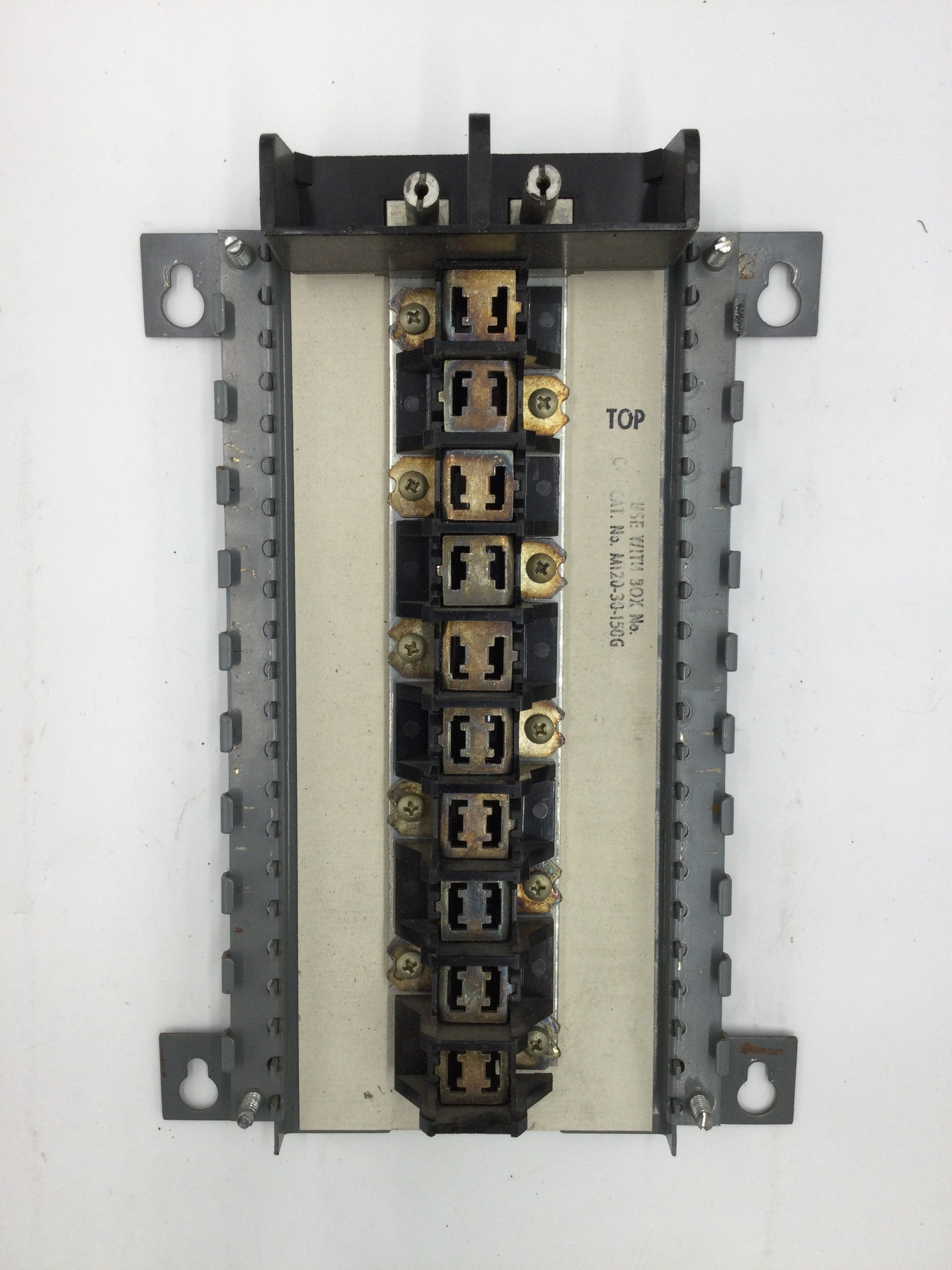 FPE Federal Pacific Electric M120-30-150G 20 Circuit Panel Guts