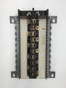 FPE Federal Pacific Electric M120-30-150G Panel Guts 10 Space/20 Circuit w/2B150 150 Amp Breaker 10 Space/20 Circuit