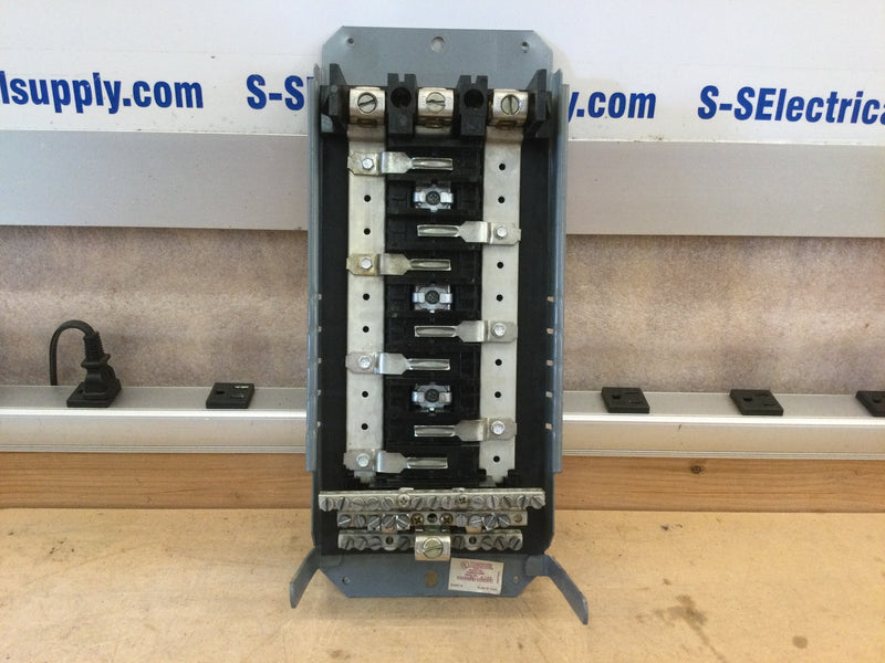 Square D Panel Guts Class CTL A-1165 3 Phase 100 Amp 10/20 Spaces 13" X 6"