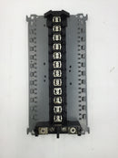 FPE Federal Pacific L124-40 200 Amp 12 space 24 circuit MLO Panel Guts 14.25" x 8.5"