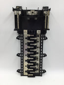 Square D QON30-40M200 30 Space 40 Circuit 200A 120/240VAC Type QOB Guts Only