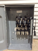 Square D D324NRB 3 Phase 200A 240VAC Fusible Nema3R Safety Switch/Disconnect