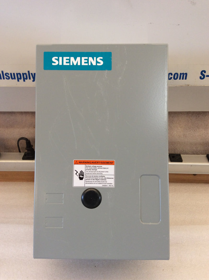 Siemens LCE01C006120A Nema1 Equipment Control Enclosure Only (H)12.75 x (W)8 x (D)6.25