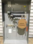 Siemens/Talon 44707-02FL 320A Continuous/400A Max 3 Phase 600VAC 7 Jaw Ringless Meter Socket (New)