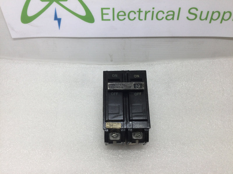Ge General Electric Type Thqb Thqb22080 80 Amp 2 Pole Circuit Breaker.