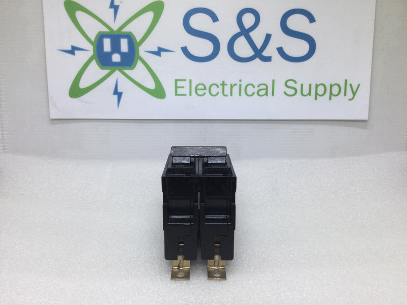 Ge General Electric Type Thqb Thqb22080 80 Amp 2 Pole Circuit Breaker.