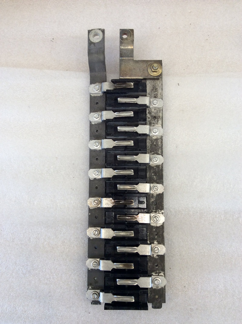 Square D QON15-30 Single Phase 150A 120/277VAC Type QO Bus Bar/Guts Only (Used)