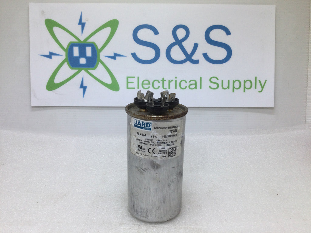 Jard 12788 45+5uf +/6 440/370vac 50/60hz Capacitor