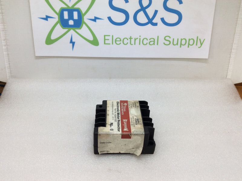 Texas Instruments/Klixon 42AA100E 2.5A Max Control Circuit 24/120/240VAC Electronic Motor Protector