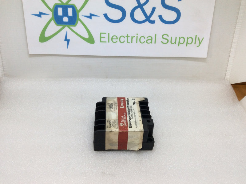 Texas Instruments/Klixon 42AA100E 2.5A Max Control Circuit 24/120/240VAC Electronic Motor Protector