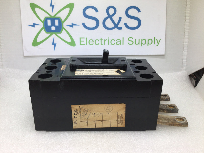 FPE/Federal Pacific NEJ233200 Type NEJ 200 Amp 3 Pole 240v Circuit Breaker W/Mounting Feet.