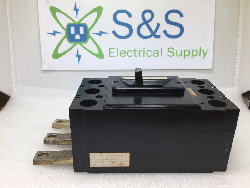 FPE/Federal Pacific NEJ233200 Type NEJ 200 Amp 3 Pole 240v Circuit Breaker W/Mounting Feet.