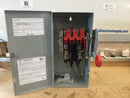 Eaton DH221NGK 30 Amp 240V 3 Wire S/N Fusible Heavy Duty Safety Switch