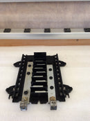 Square D QO816L100 8 Space 16 Circuit 100A 120/240VAC Type QO MLO Circuit Breaker Interior (Guts Only)