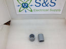Mixed Brands 3/4" PVC Coupling Slip Fit Connector For PVC Conduit