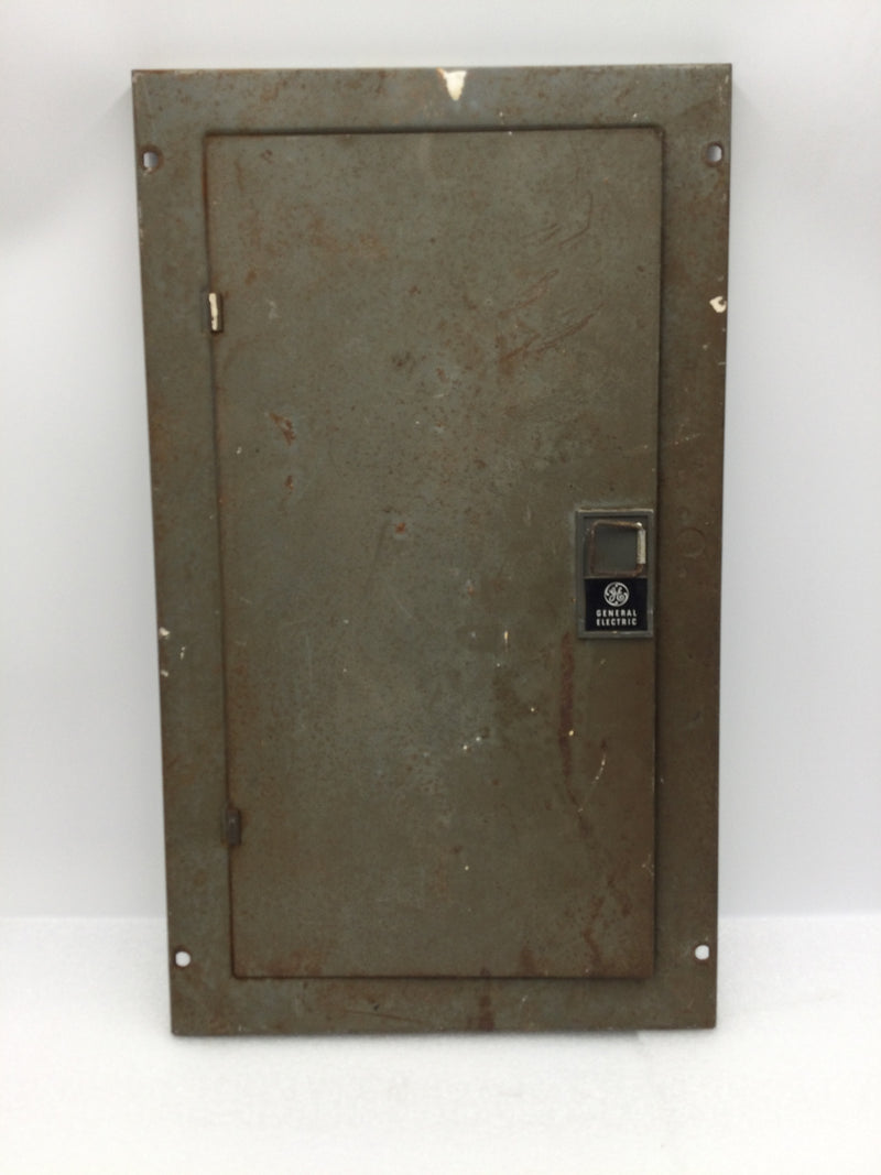 GE General Electric TX1612S/F 125 Amp 120/240v 3 Wire 26 Space Load Center Cover 18" x 10.5"