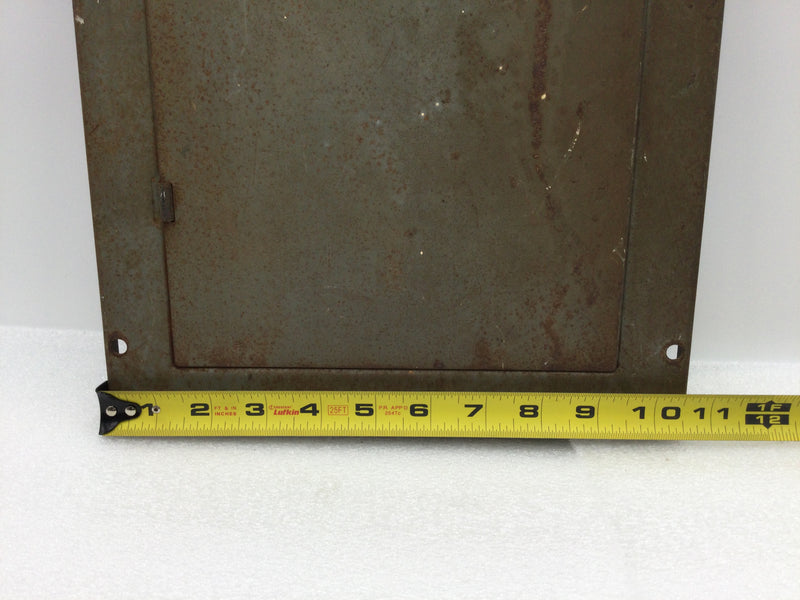 GE General Electric TX1612S/F 125 Amp 120/240v 3 Wire 26 Space Load Center Cover 18" x 10.5"