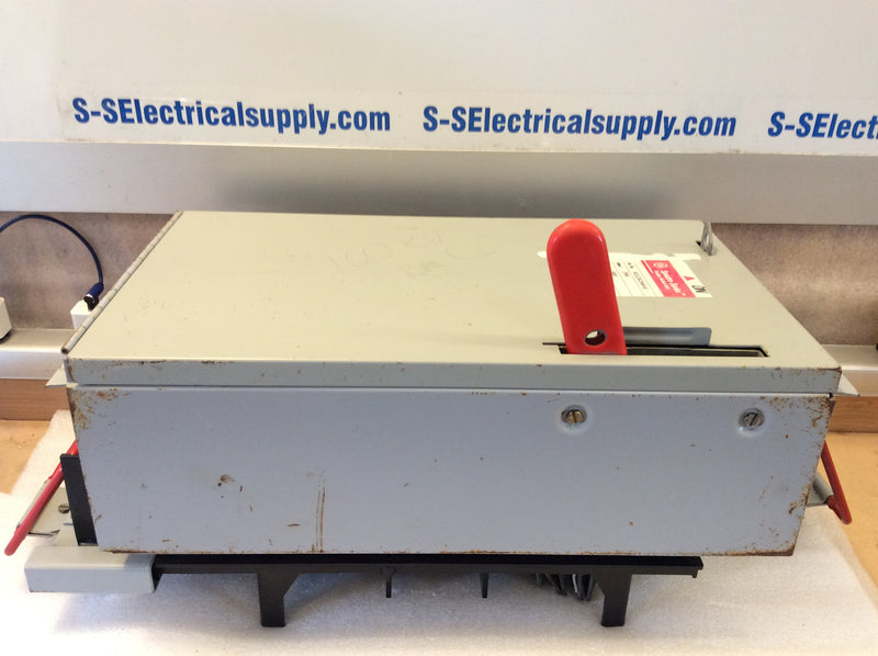General Electric ADS36260HB Fused Panel Switch 200A 3 Phase 600VAC Fusible Nema 1 Motor Control Switch