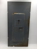 Square D QO816M250 Dead Front 8 Space Series 1 25" x 12"