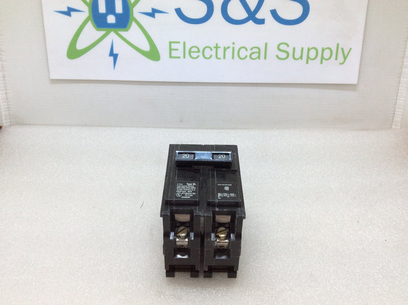 Siemens B220 20 Amp 2 Pole 120/240V Bolt On Circuit Breaker
