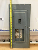 Square D Panel Door, Cover 12" X 26" 20 Spaces 200 Amp 120/240vac Panel Cover